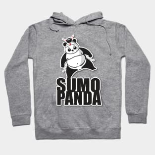 Sumo Panda by Karate Panda Hoodie